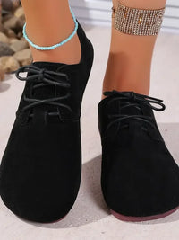 Round Toe Flat Slip-Ons