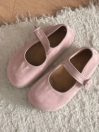 Round Toe Flat Slip-Ons