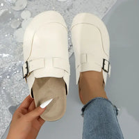 Round Toe Flat Slip-Ons