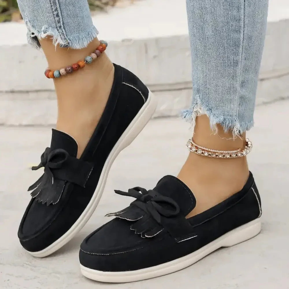 Round Toe Flats Loafers - Update AvenueTrendsi100600001632596100600001632596Round Toe Flats LoafersBlack