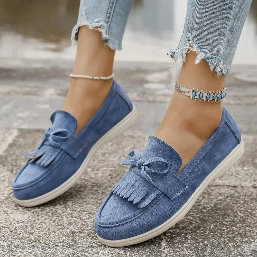 Round Toe Flats Loafers - Update AvenueTrendsi100600001633367100600001633367Round Toe Flats LoafersDusty Blue