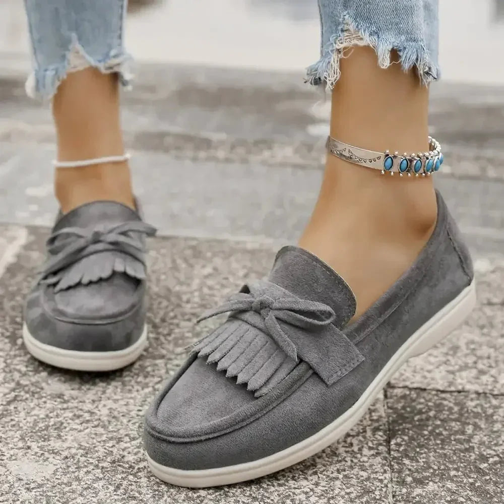 Round Toe Flats Loafers - Update AvenueTrendsi100600001639401100600001639401Round Toe Flats LoafersGray