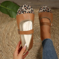 Round Toe Flats Mary Jane Loafers