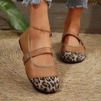 Round Toe Flats Mary Jane Loafers