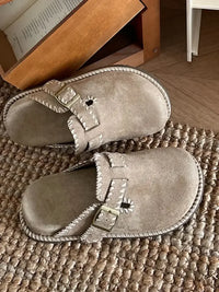 Round Toe Flats Slip-Ons