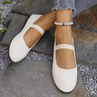 Round Toe Flats Slip-Ons