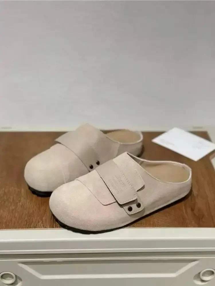 Round Toe Flats Slip-Ons