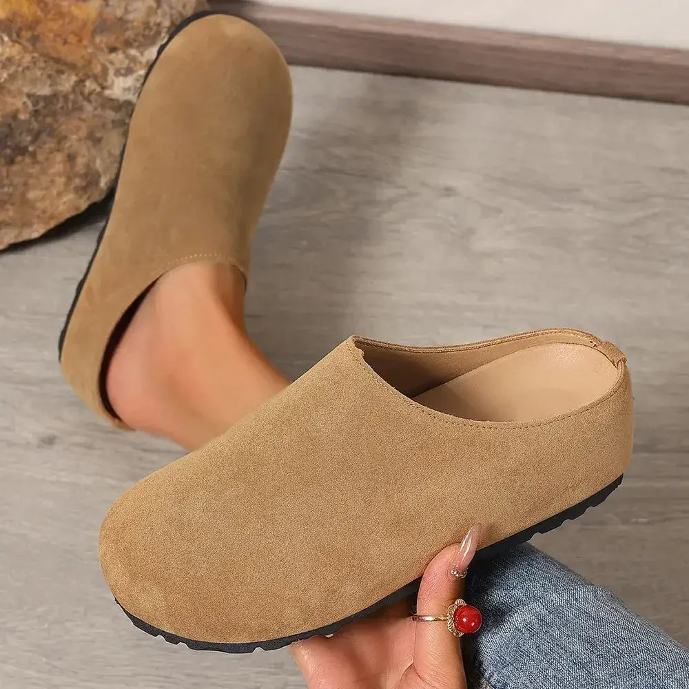 Round Toe Flats Slip-Ons