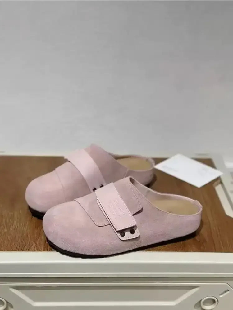 Round Toe Flats Slip-Ons