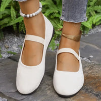 Round Toe Flats Slip-Ons