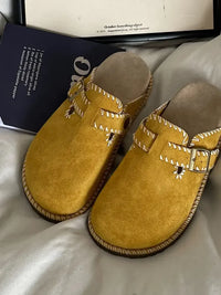 Round Toe Flats Slip-Ons