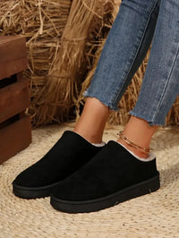 Round Toe Platform Boots
