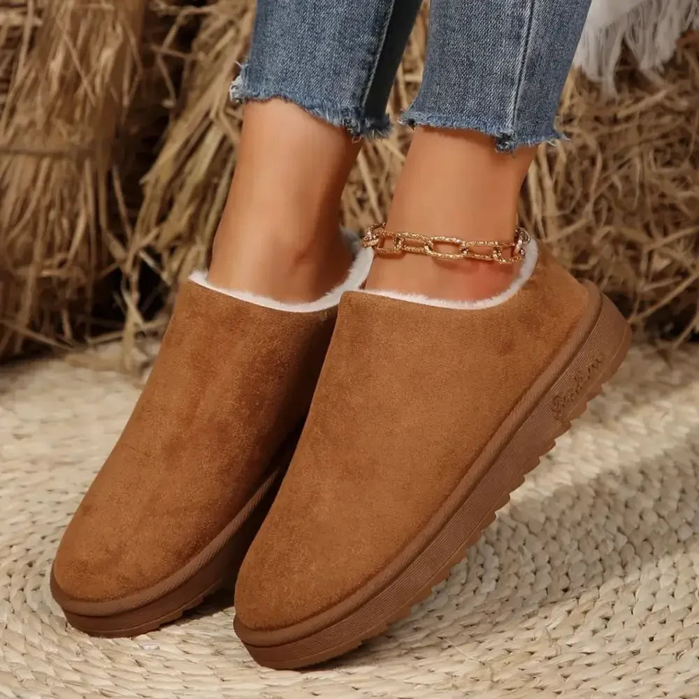 Round Toe Platform Boots