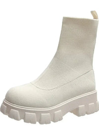Round Toe Platform Boots - Update AvenueTrendsi100600764739876100600764739876Round Toe Platform BootsBeige