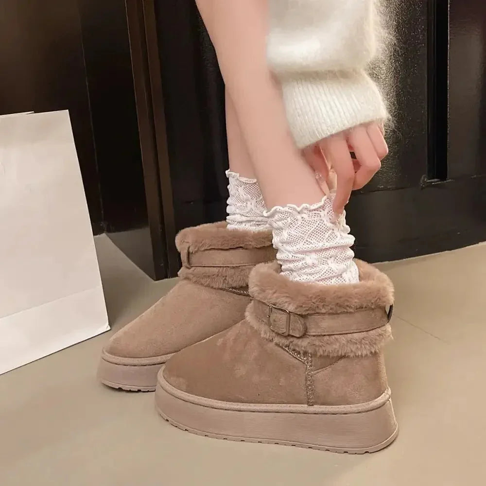 Round Toe Platform Fleece - Lined Winter Boots - Update AvenueTrendsi100600470369442100600470369442Round Toe Platform Fleece - Lined Winter BootsKhaki Color