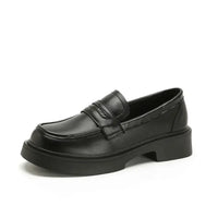 Round Toe Platform Loafers - Update AvenueTrendsi100600603751703100600603751703Round Toe Platform LoafersBlack