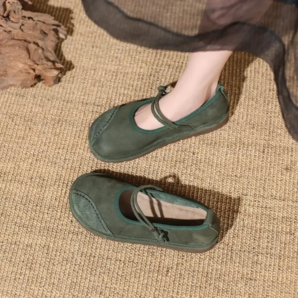 Round Toe Slip-Ons