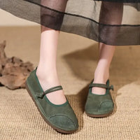 Round Toe Slip-Ons