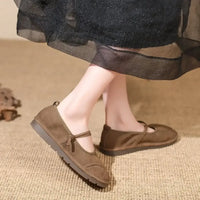 Round Toe Slip-Ons