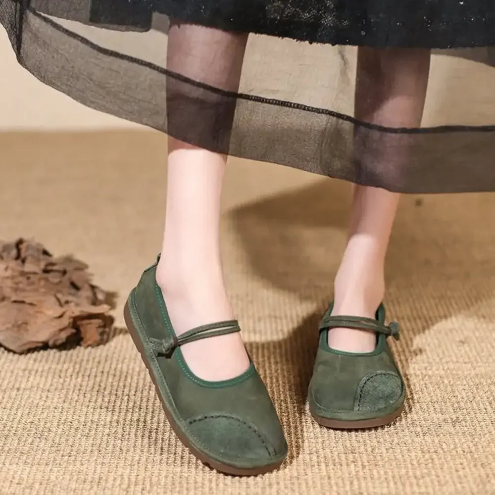 Round Toe Slip-Ons
