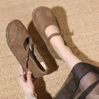 Round Toe Slip-Ons