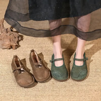 Round Toe Slip-Ons