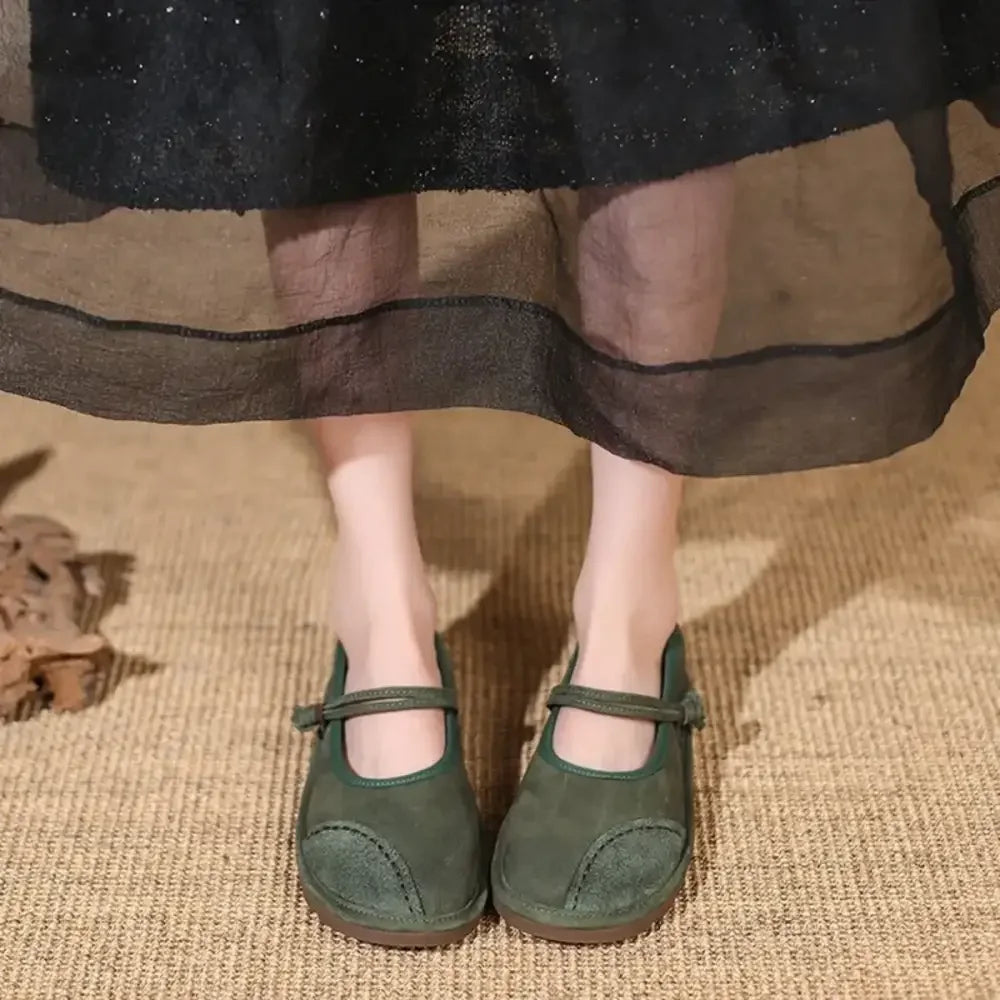 Round Toe Slip-Ons