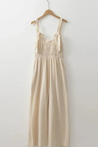 Ruched Sleeveless Wide Leg Jumpsuit - Update AvenueVacation StyleTrendsi100100268460345100100268460345b9b4f155 - bca0 - 4240 - 9424 - d18312ac3ae1 - MaxBeige