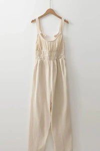 Ruched Sleeveless Wide Leg Jumpsuit - Update AvenueVacation StyleTrendsi100100268460345100100268460345efc80022 - 6a8a - 4b4b - 8486 - 7d2e8180521b - MaxBeige