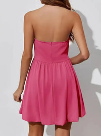 Ruched Tube Mini Dress - Update AvenueCocktail DressesTrendsi100100262151086100100262151086Ruched Tube Mini DressHot Pink