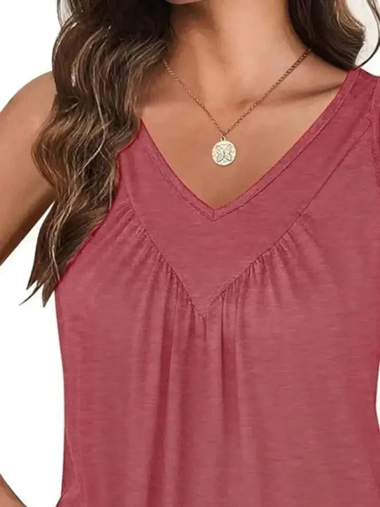 Ruched V - Neck Tank - Update AvenueTrendsi10010097926265810010097926265824c07385 - 4e46 - 4614 - 8e09 - 8e440adb45cb - Max - OriginRust
