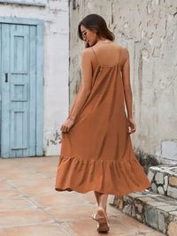 Ruffled Hem Midi Cami Dress - Update AvenueTrendsi1001009471433421001009471433426d12c62b - 604a - 4e97 - af64 - 91f8240ad79e - Max - OriginOchre
