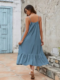 Ruffled Hem Midi Cami Dress - Update AvenueTrendsi1001009471437351001009471437353e2ecf8c - 6507 - 47cc - 96ee - e6f8a6b1b770 - Max - OriginDusty Blue