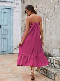 Ruffled Hem Midi Cami Dress - Update AvenueTrendsi100100947144160100100947144160fd08109b - d2bd - 402d - 86f5 - f688c9644e00 - Max - OriginDeep Rose