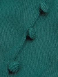 Ruffled Hem V - Neck Balloon Sleeve Dress - Update AvenueCasual DressesTrendsi100100257851200100100257851200Ruffled Hem V - Neck Balloon Sleeve DressDark Green