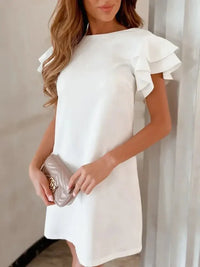 Ruffled Layered Short Sleeve Mini Dress - Update AvenueEffortless Elegance: DressesTrendsi100100058731204100100058731204f345e8df - af85 - 4af3 - 81a2 - 0859f48a3d46 - Max - OriginWhite