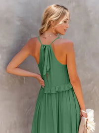 Ruffled Sleeveless Tiered Maxi Dress with Pockets - Update AvenueEffortless Elegance: DressesTrendsi10010078848166610010078848166674ed30d2 - 3e35 - 4f83 - 9c73 - 95a69b857c1a - MaxDark Green