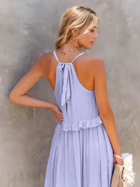 Ruffled Sleeveless Tiered Maxi Dress with Pockets - Update AvenueEffortless Elegance: DressesTrendsi1001007884821151001007884821158871ebce - 1d3c - 4ae2 - 9403 - 707aba762e53 - MaxLilac