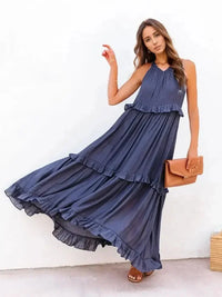 Ruffled Sleeveless Tiered Maxi Dress with Pockets - Update AvenueEffortless Elegance: DressesTrendsi100100788483051100100788483051ac3dd1ac - 0829 - 4024 - 8e70 - 7fcea2fa7721 - MaxDark Blue