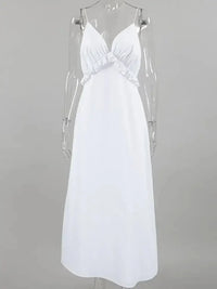 Ruffled V - Neck Maxi Dress - Update AvenueTrendsi100100854202285100100854202285a72fb7be - e33b - 410f - 98cf - 47234abeca4a - Max - OriginWhite