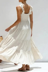 Ruffled V - Neck Tiered Dress - Update AvenueTrendsi10010083461182810010083461182816a404c0 - 281d - 44dd - 80fe - cee11308c059 - Max - OriginBeige