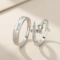 S925 sterling silver little prince and roses couple ring men and women a pair of Korean version simple students to send lover gifts - Update AvenueUpdate Avenues211460429339001S925 sterling silver little prince and roses couple ring men and women a pair of Korean version simple students to send lover gifts - Update AvenuesFemale ring opening adjustable