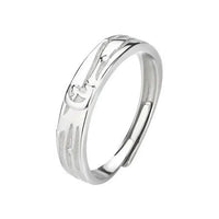 S925 sterling silver little prince and roses couple ring men and women a pair of Korean version simple students to send lover gifts - Update AvenueUpdate Avenues211460429339001S925 sterling silver little prince and roses couple ring men and women a pair of Korean version simple students to send lover gifts - Update AvenuesFemale ring opening adjustable