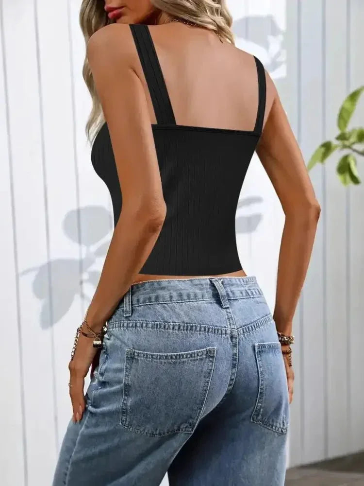 Scoop Neck Cami Top - Update AvenueTrendsi10010078072352210010078072352236075edec1a54005bab93f565b7a7c0d - Max - OriginBlack