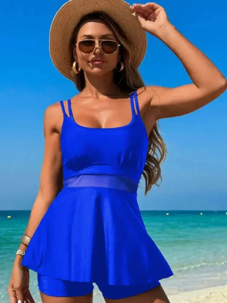 Scoop Neck Double Spaghetti Strap Top and Shorts Set - Update AvenueTrendsi100100095899583100100095899583ce746668 - 4ff3 - 4571 - a2fe - 550eec499986 - MaxRoyal Blue