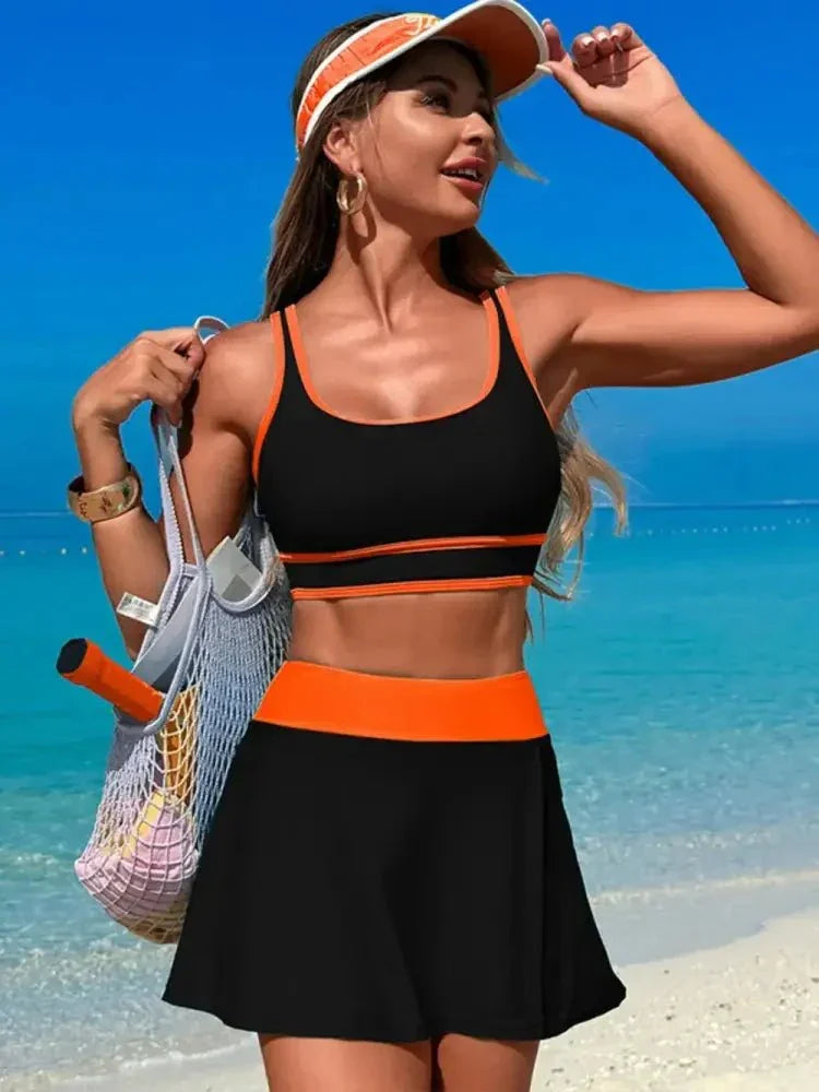 Scoop Neck Top and Skort Swim Set - Update AvenueTrendsi100100176928780100100176928780fe6283d2 - f21b - 46bf - bfd7 - 81781baa5d8c - MaxBlack/Orange