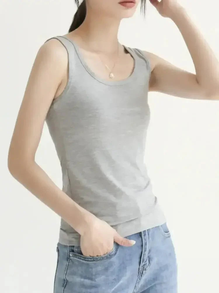 Scoop Neck Wide Strap Tank - Update AvenueTrendsi100100624791451100100624791451228ef6f5 - f8e1 - 4d96 - 9bbd - a667df220a67 - Max - OriginGray