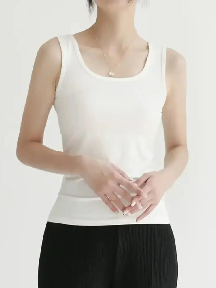 Scoop Neck Wide Strap Tank - Update AvenueTrendsi10010062479286810010062479286817a6786e - 98a0 - 4b40 - 9481 - d78396ff6094 - Max - OriginWhite