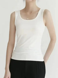 Scoop Neck Wide Strap Tank - Update AvenueTrendsi100100624792868100100624792868c8639347 - e357 - 4441 - 8ddc - 070e273f1bdf - Max - OriginWhite