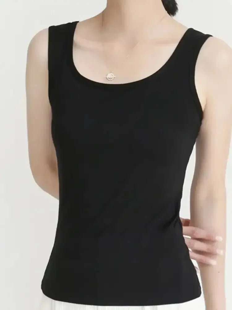 Scoop Neck Wide Strap Tank - Update AvenueTrendsi100100624793370100100624793370706bf0ee - 80eb - 4e34 - 80a5 - 46d92afc7c4c - Max - OriginBlack